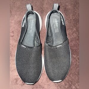 Adidas Neo Black Slip-On Loafers